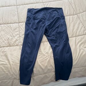 Fabletics maternity navy Blue Leggings